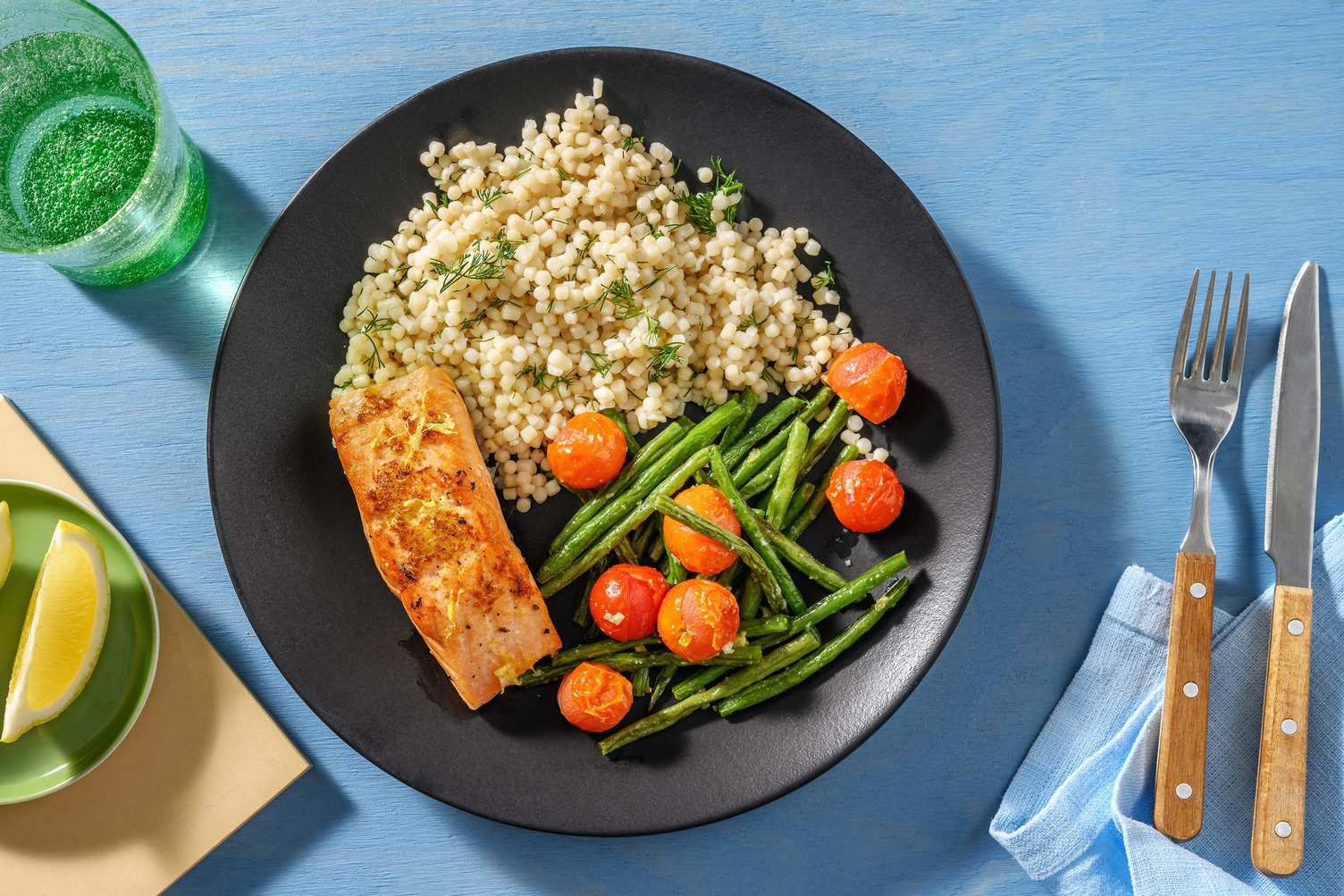 Lemon Butter Basted Salmon