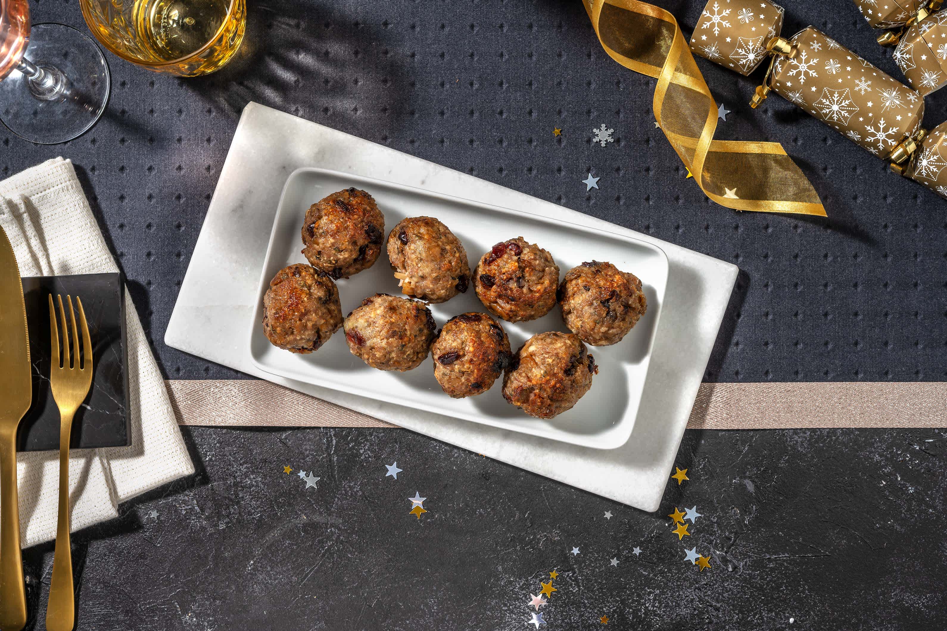 Pork and Cranberry Stuffing