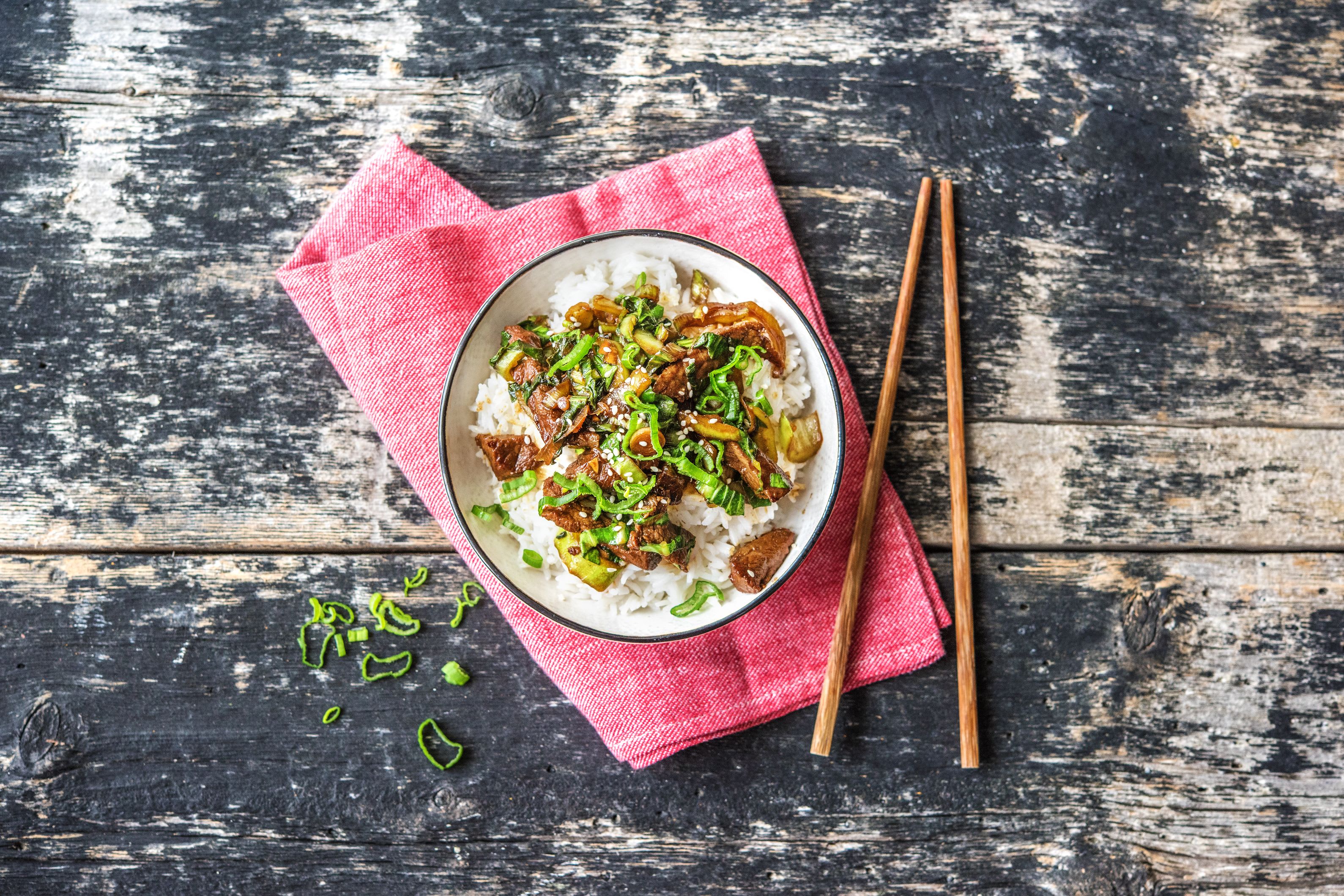 Sesame Teriyaki Beef