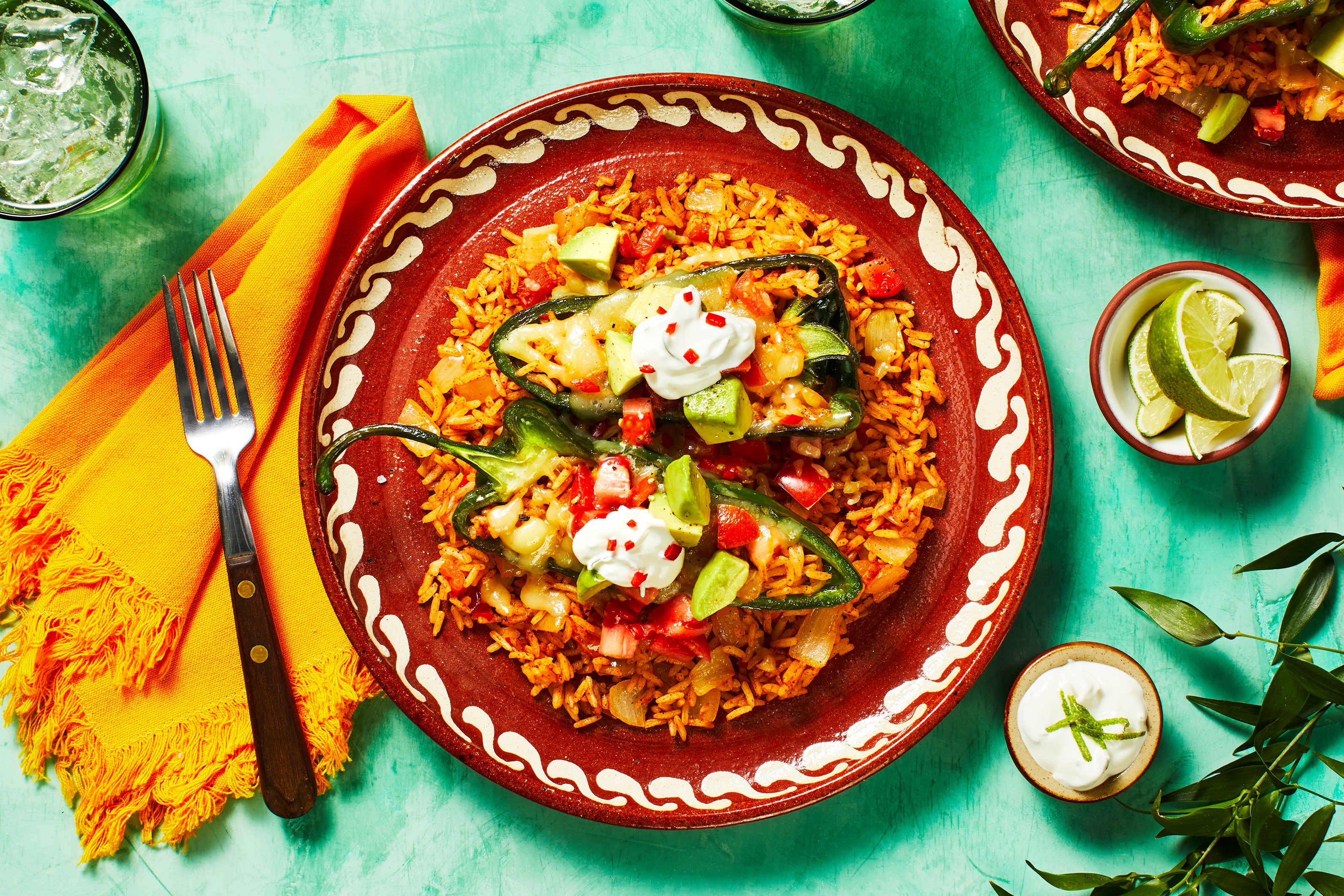 Veggie Chiles Rellenos