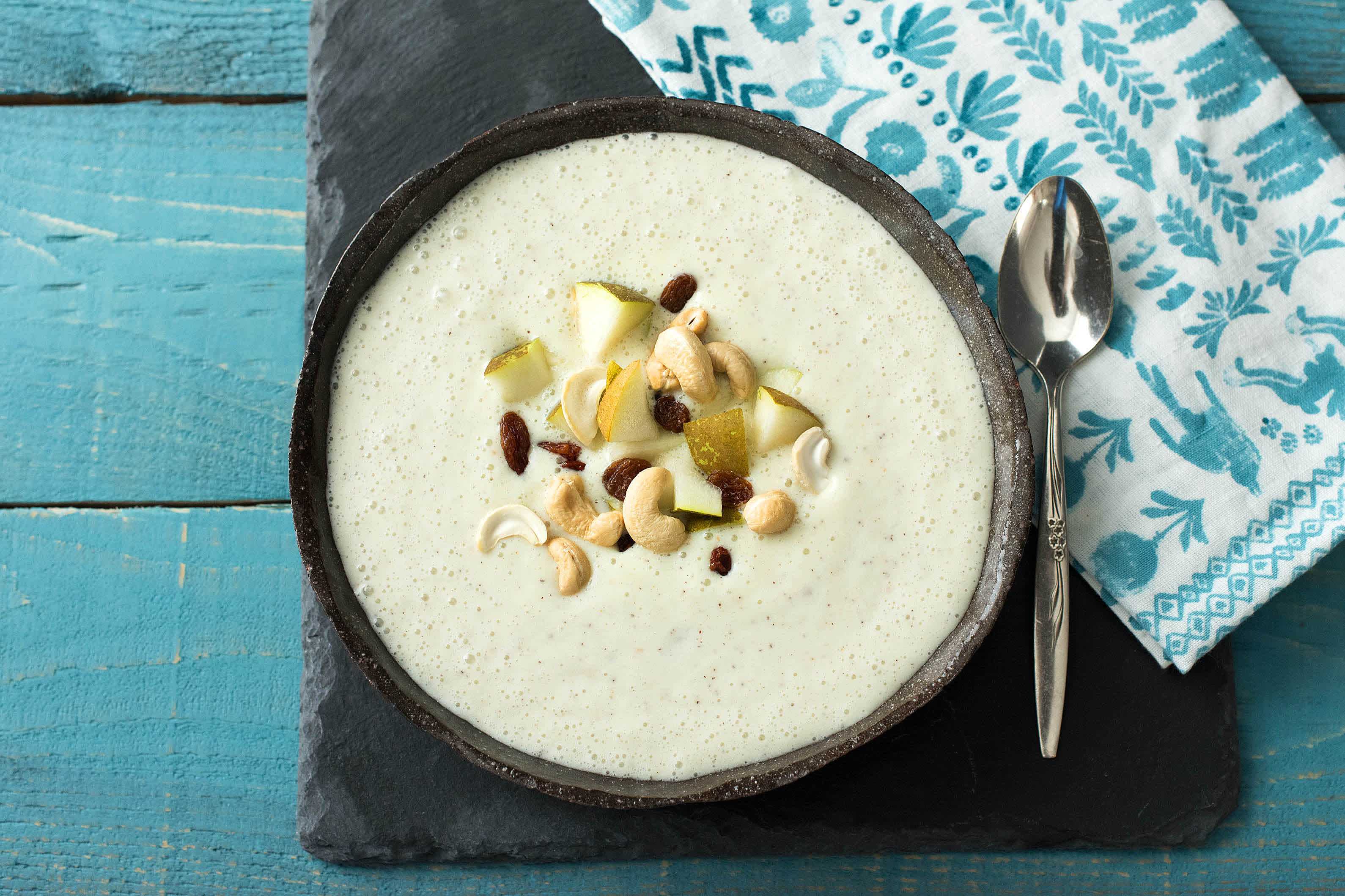 Smoothie au kiwi et à la poire