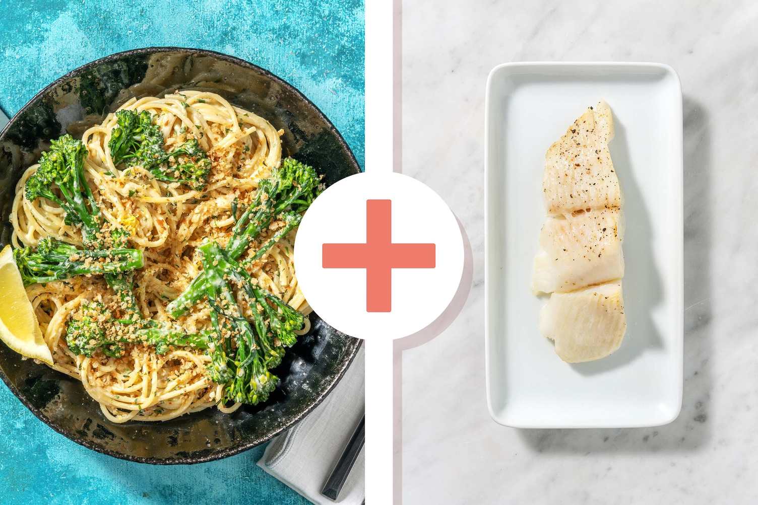 Spaghetti al Limone! mit extra Kabeljau