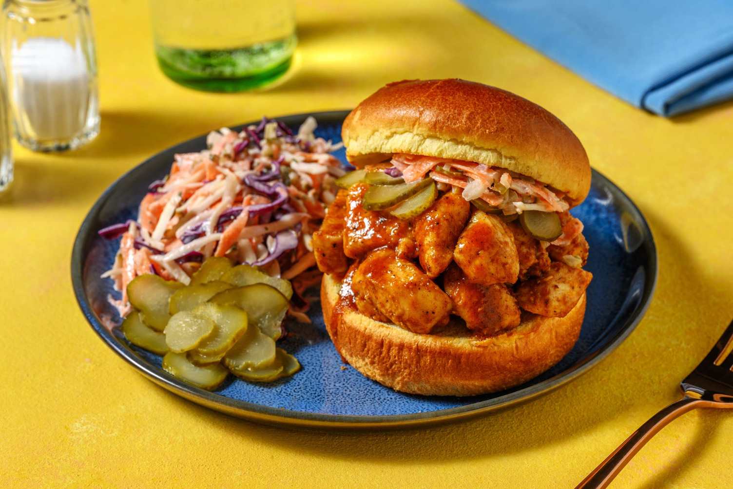 Sandwichs au poulet BBQ