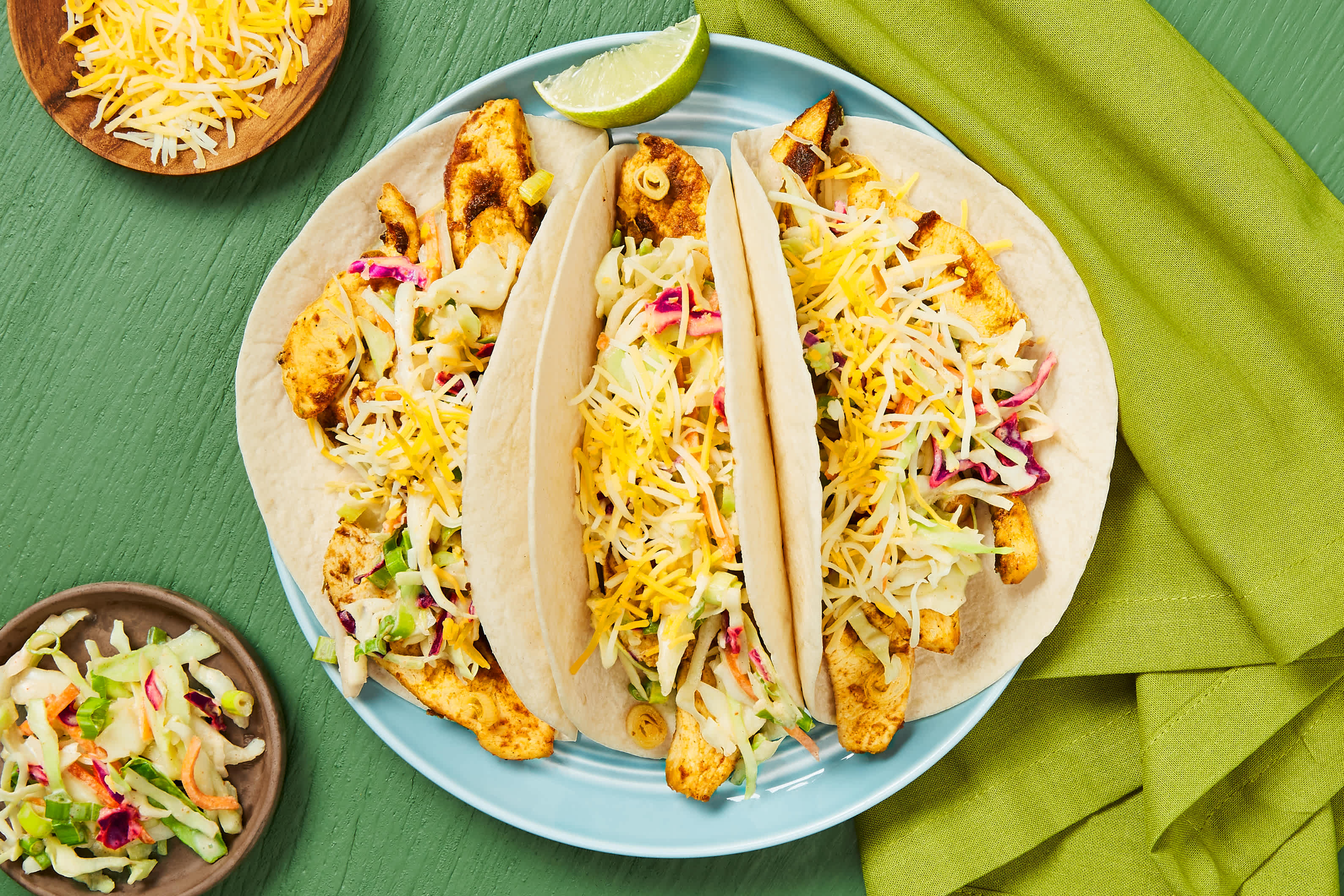 Speedy Start Chicken Tacos