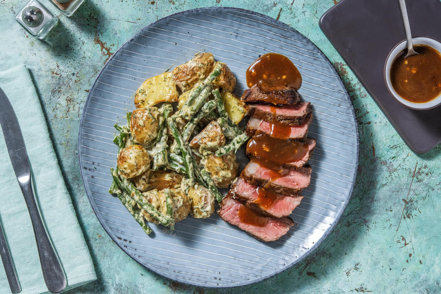 Steak poêlé