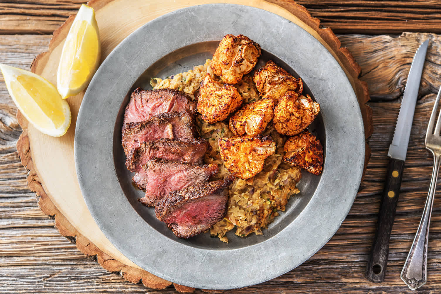 Steak au sumac et au paprika