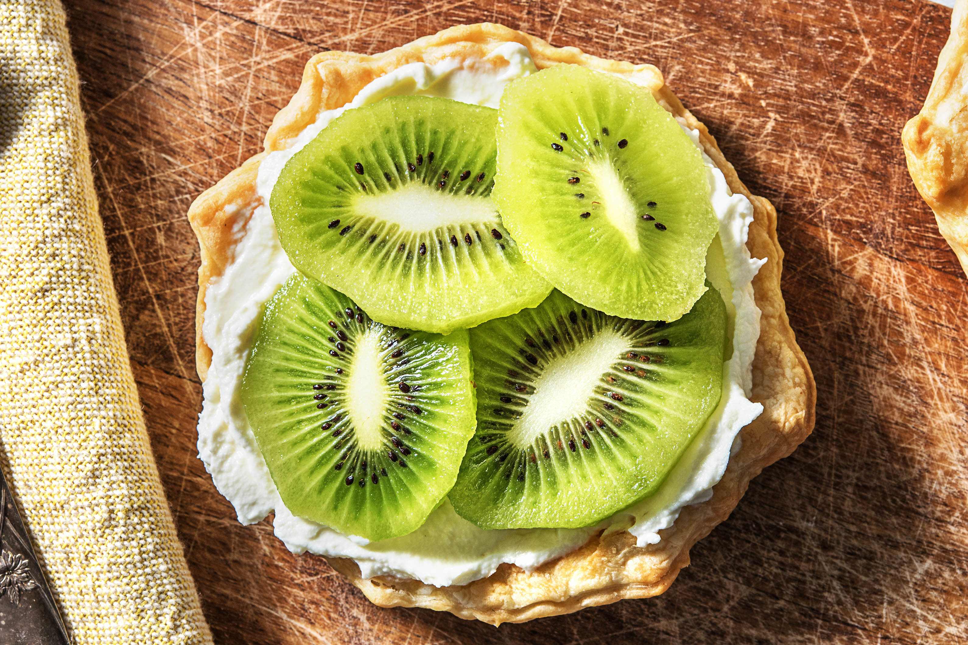 Tartelette au kiwi