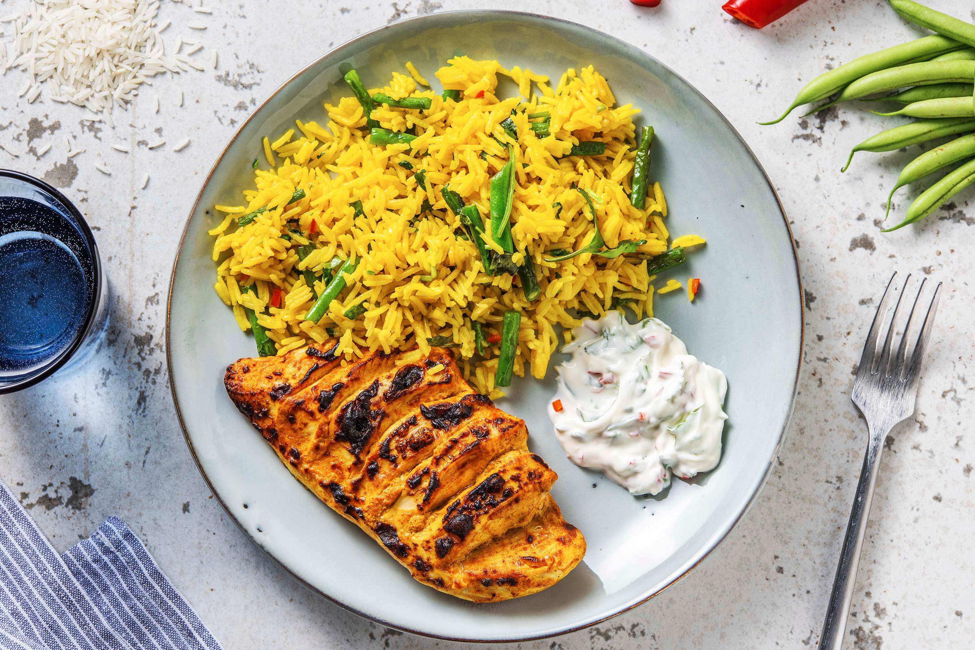 Tandoori Hasselback Chicken