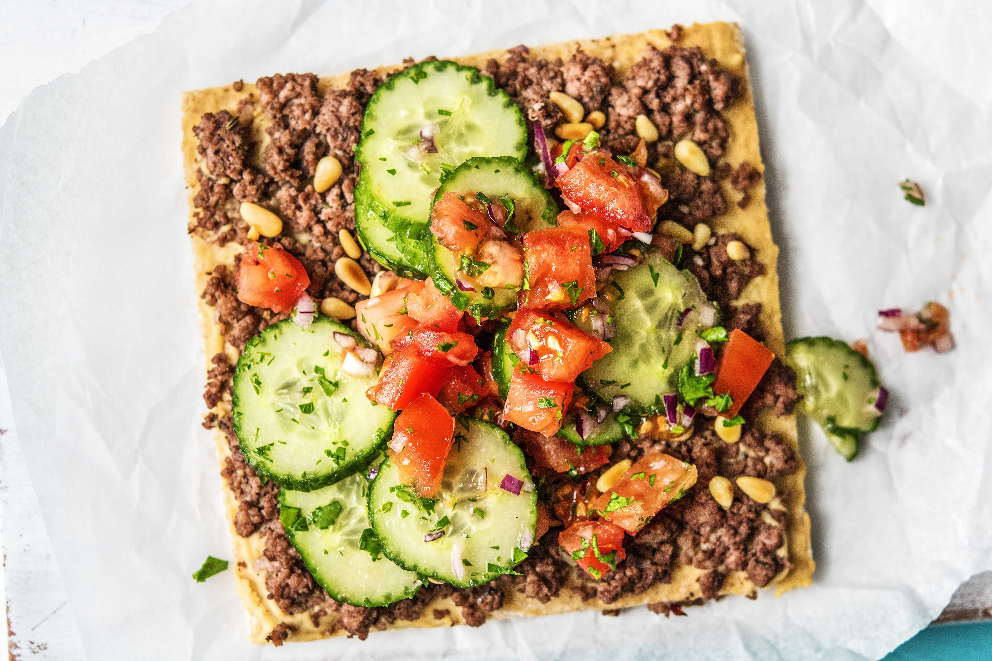 Turkish Beef Mini Pizzas