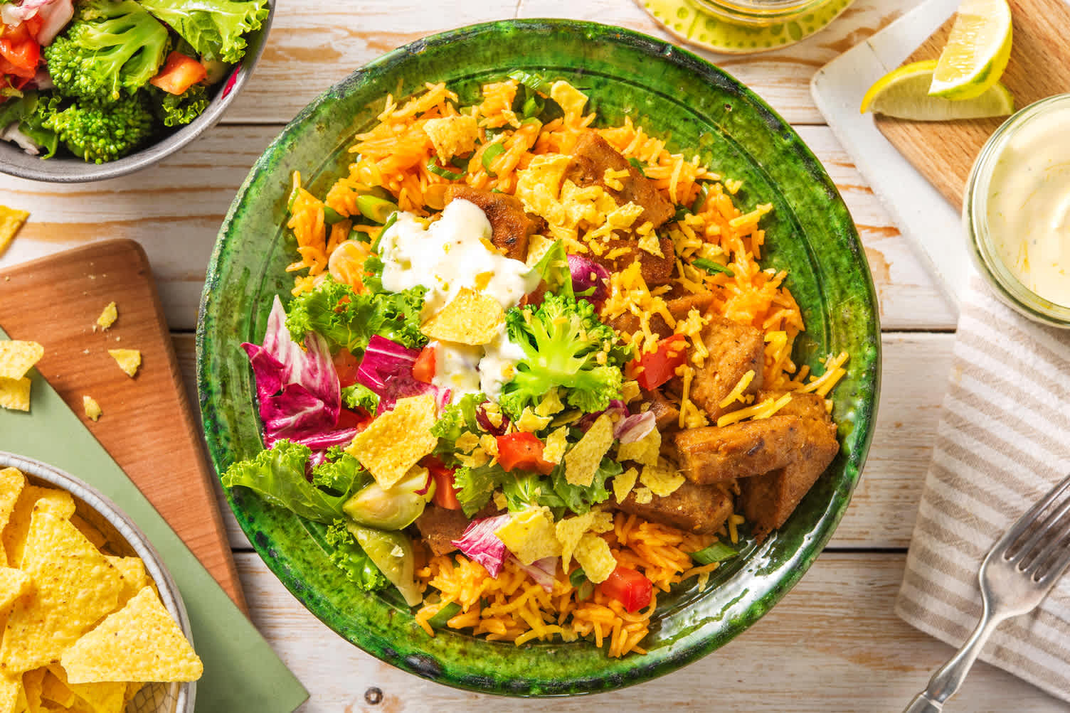 Bol taco végétarien