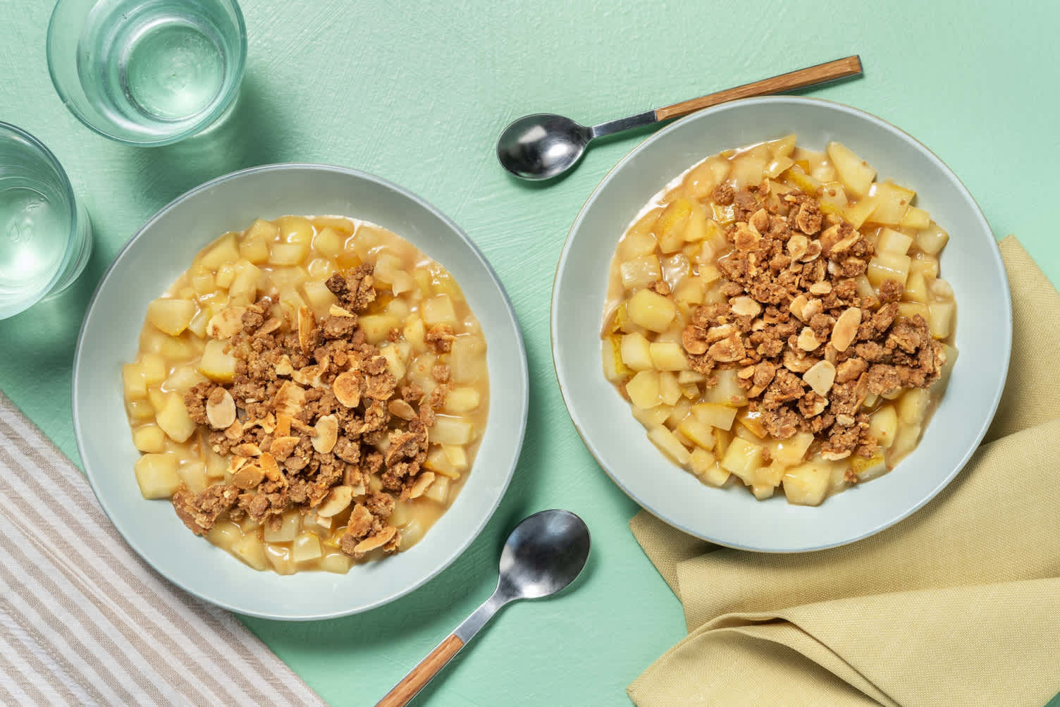 Warming Fall Fruit Crisp