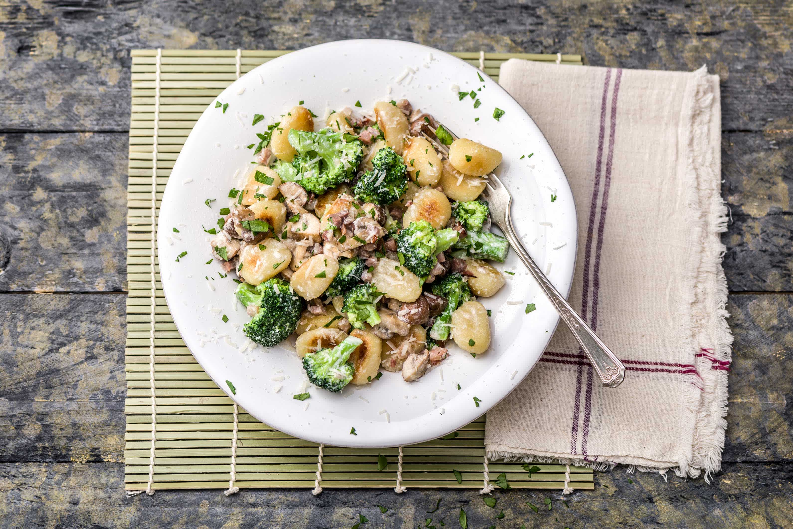 Mushroom and Pancetta Gnocchi