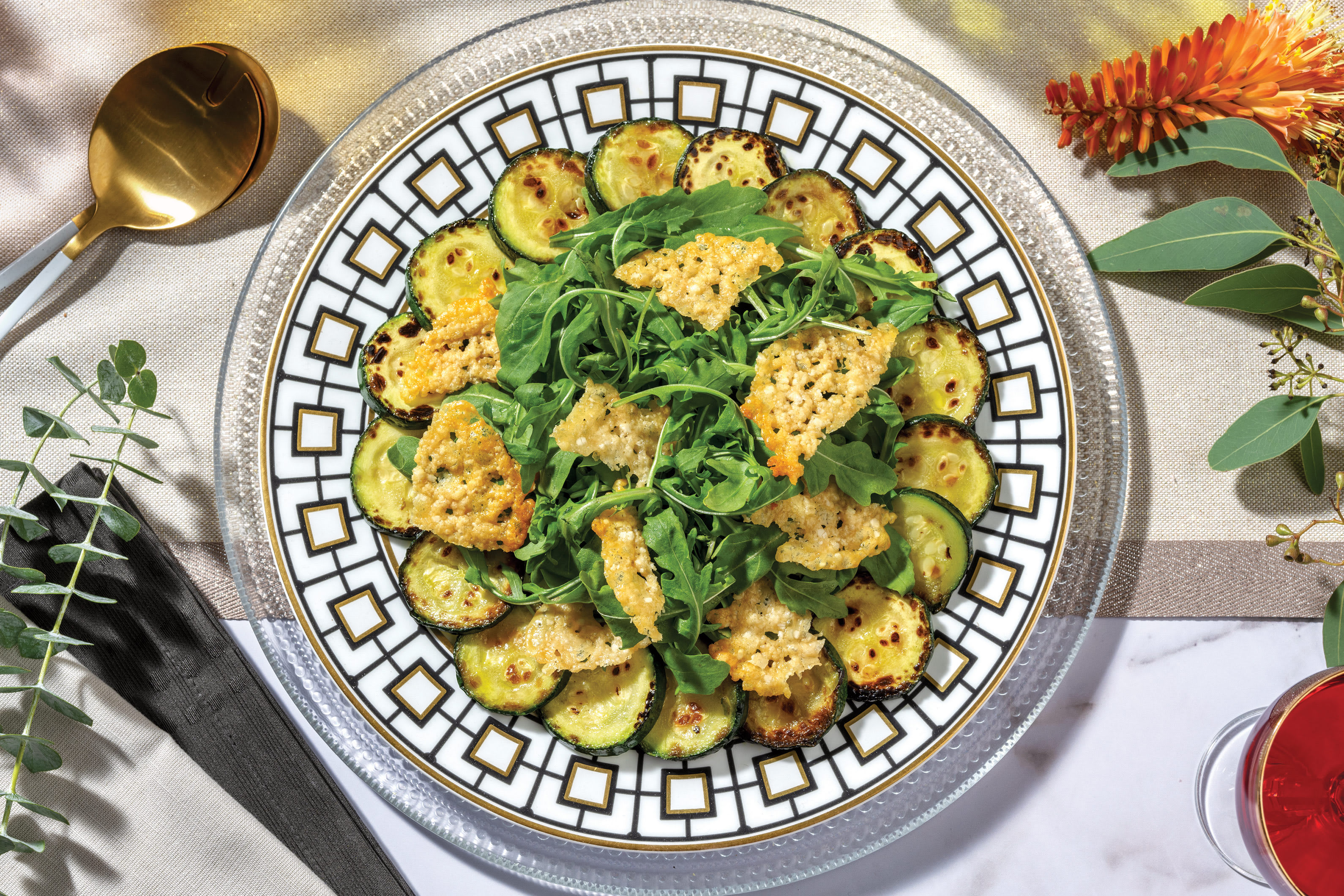 Zucchini & Rocket Salad