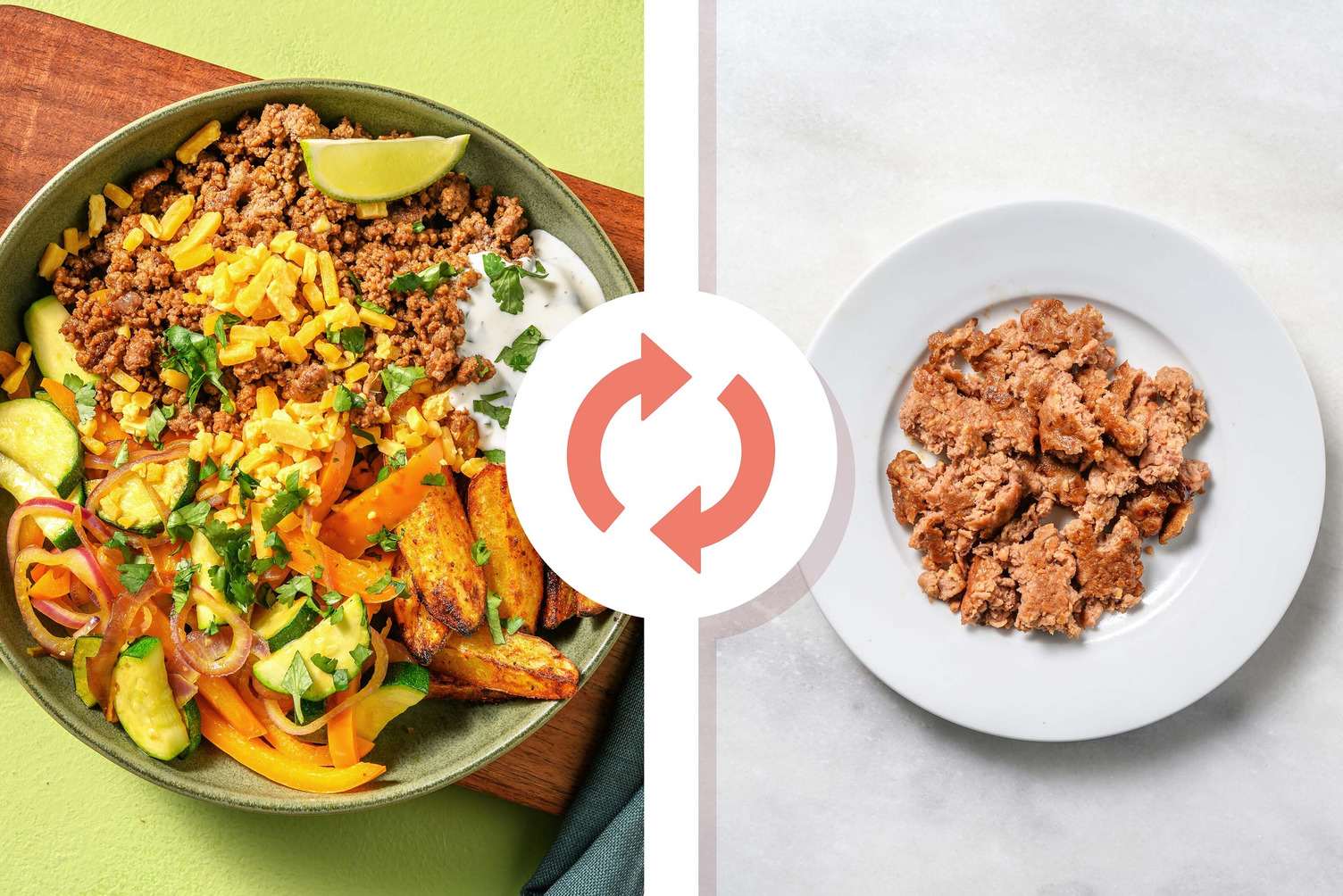 Bols de Beyond Meat® savoureux