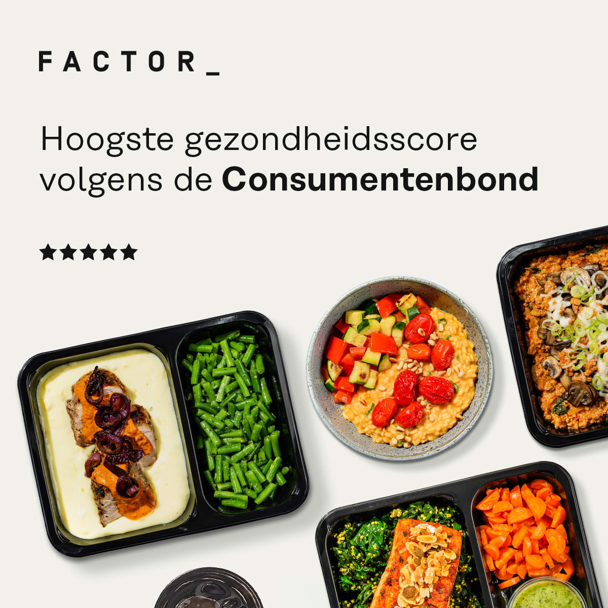 Waarom kiezen voor de maaltijden van Factor? 