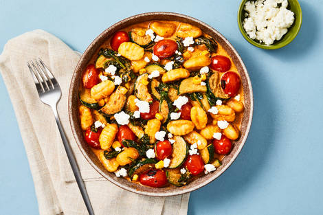 SuperQuick Oven-Roasted Gnocchi and Sausage