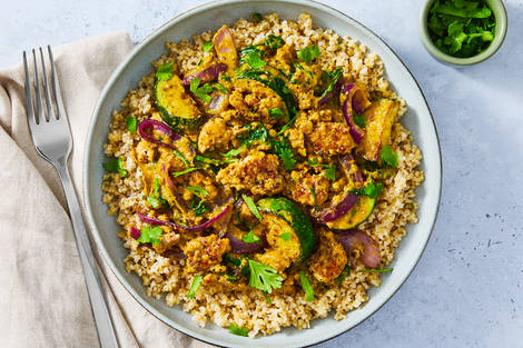 Smart Beef-Spinach Coconut Curry