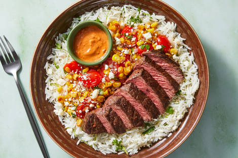 Steaks de filet de bœuf façon carne asada au chipotle