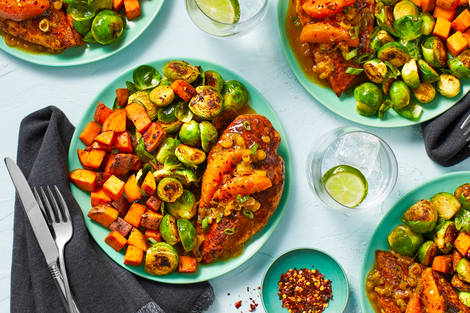 Orange-Glazed Chicken