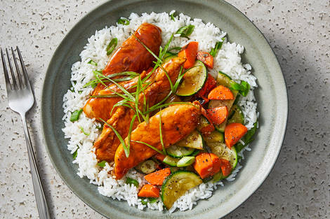 Poitrines de poulet épicées à la coréenne