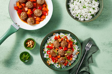 Boulettes de bœuf au miel à l’ail