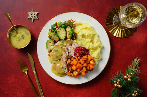 Classic Roasted Turkey Dinner