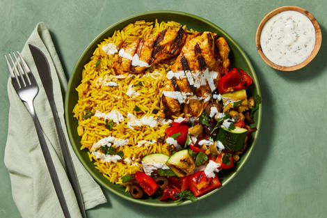 Shawarma de poitrine de poulet bio grillée super rapide