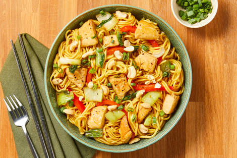 Chow Mein-Style Organic Chicken