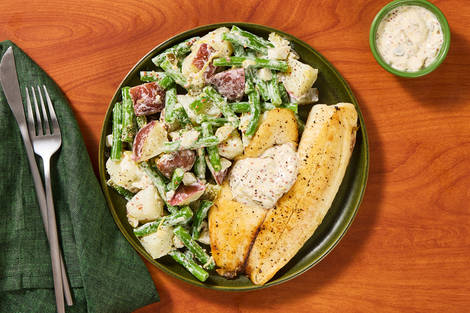 Repas futé : Tilapia et rémoulade au raifort