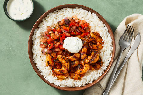 Bol de saumon grillé