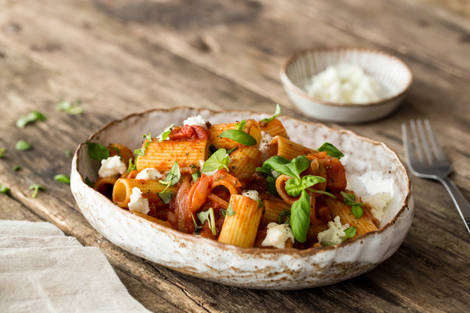 Rigatoni Caprese