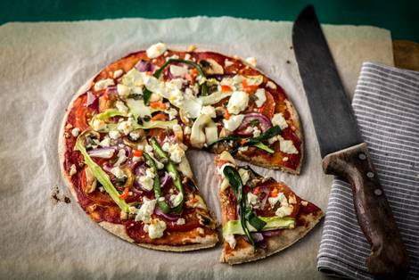 Summertime Veggie Pizza