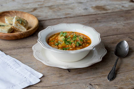 Silver Lining Carrot & Spiced Lentil Soup