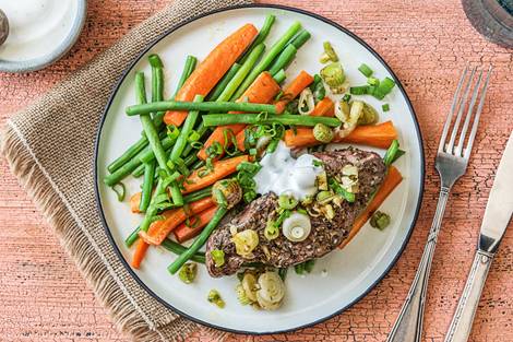 Marinierte Rindersteaks