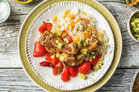 Jamaikanische Hähnchenschenkel