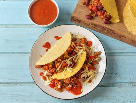 Tacos de poulet à la mexicaine