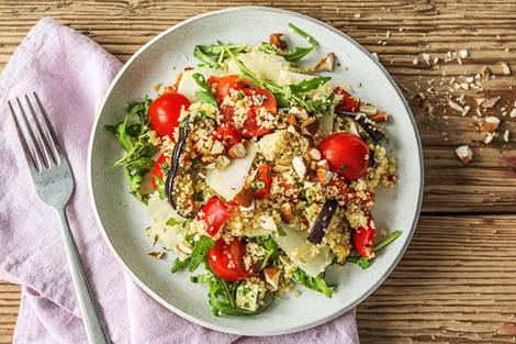 Bunter Couscous-Ofengemüse-Salat,