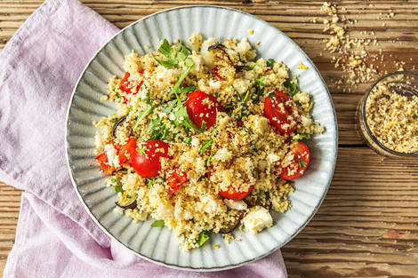 Bunter Couscous-Ofengemüse-Salat,