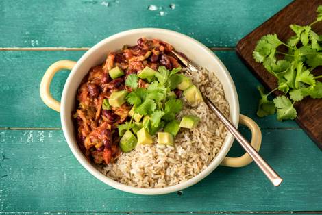 Mexican Chilli Sin Carne Bowl