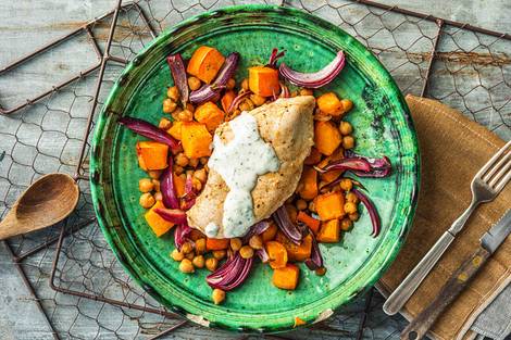 Würziges Harissa-Hähnchen