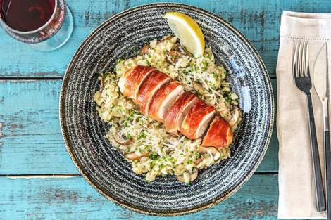 Prosciutto-Wrapped Chicken