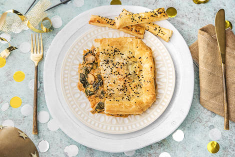 Champignon-Porree-Pie