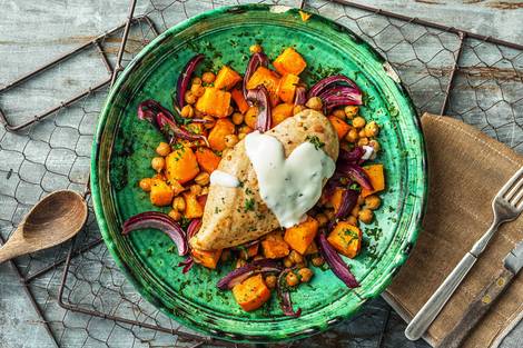 Würziges Harissa-Hähnchen