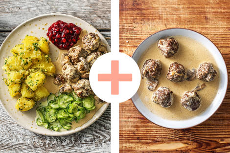 Köttbullar! Schwedische Hackbällchen