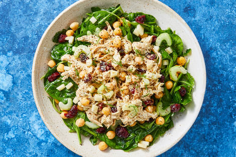 Chicken Salad with Homemade Curried Aioli