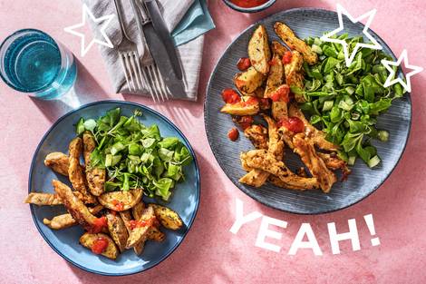 Fingerfood! Würzige Hähnchenstreifen