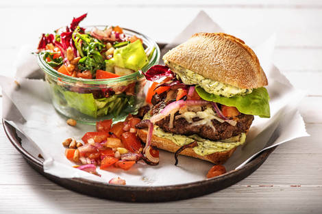 Burger à l'italienne