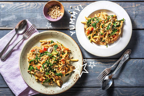 Cremige Spätzlipfanne