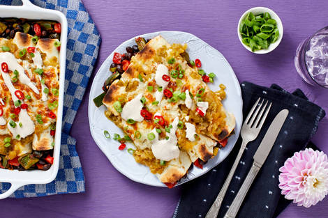 Salsa Verde Enchiladas
