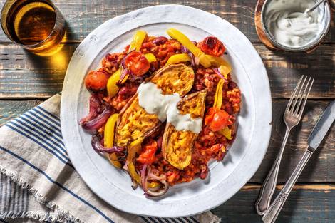 Chili-Süßkartoffel-Kumpir